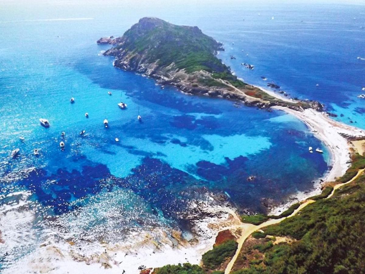 Maison Charmante A Cogolin Avec Vue Sur La Mer Et Piscine エクステリア 写真